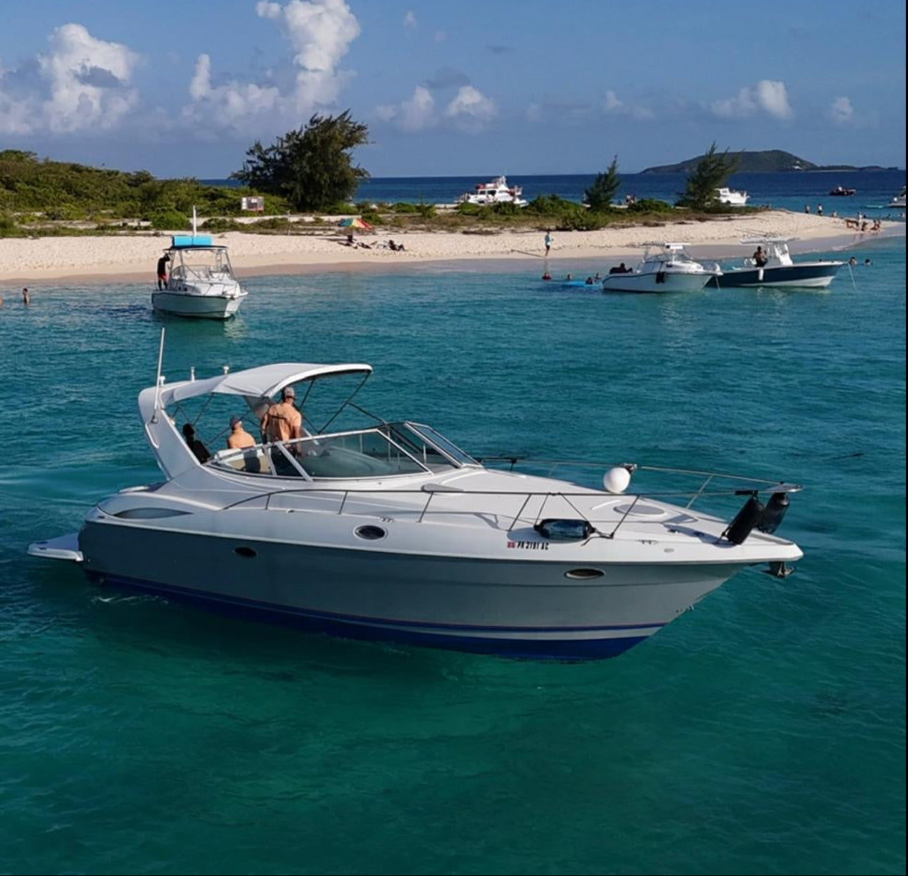 36' Cruiser (8 passengers max)