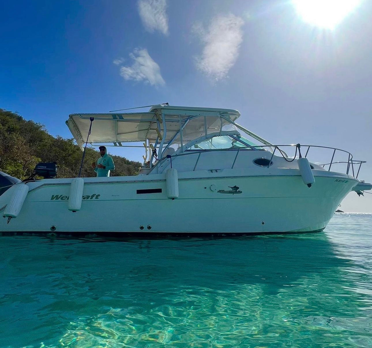 30' Wellcraft 4-6 hours (6-8 passengers max)