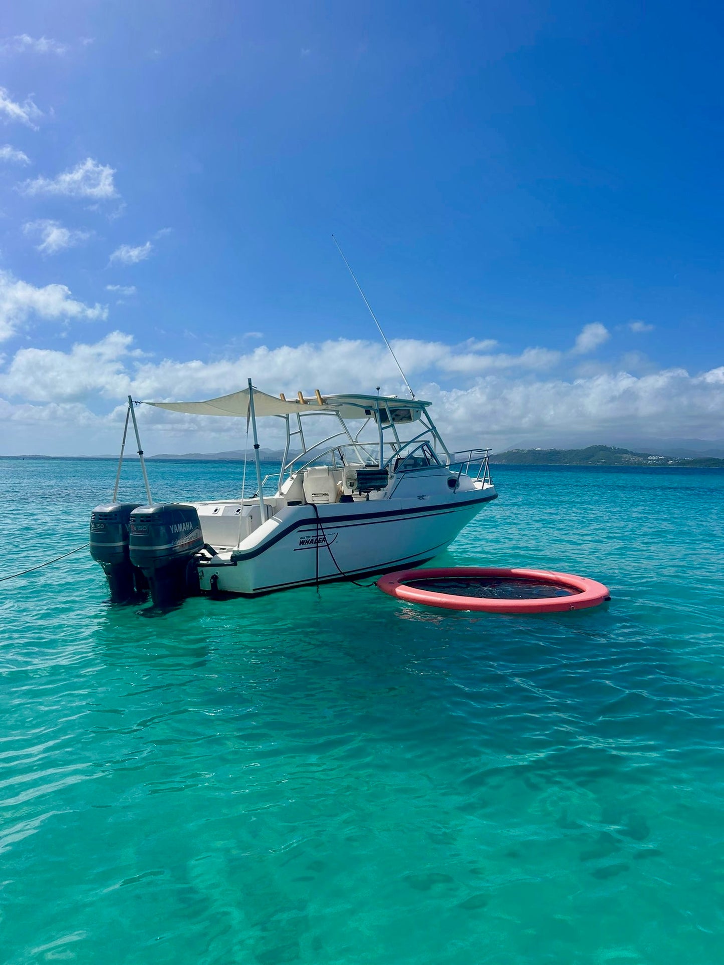 24' Boston Whaler 5-7 hours (6 passengers max)
