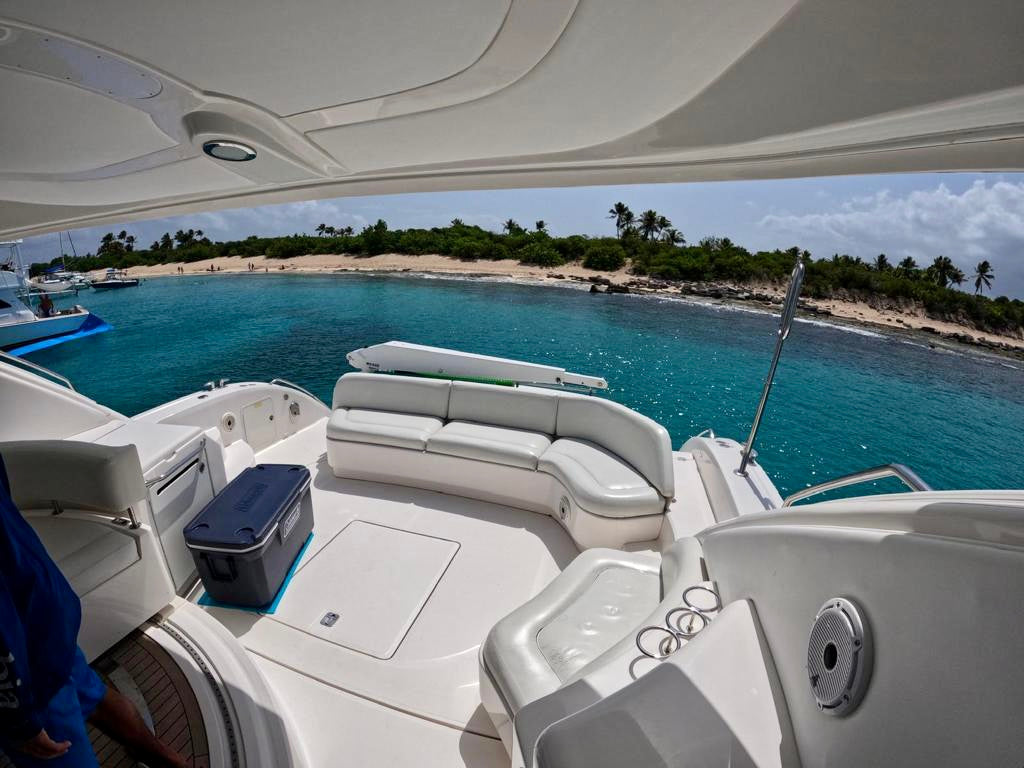 55' SeaRay (12 passengers max)