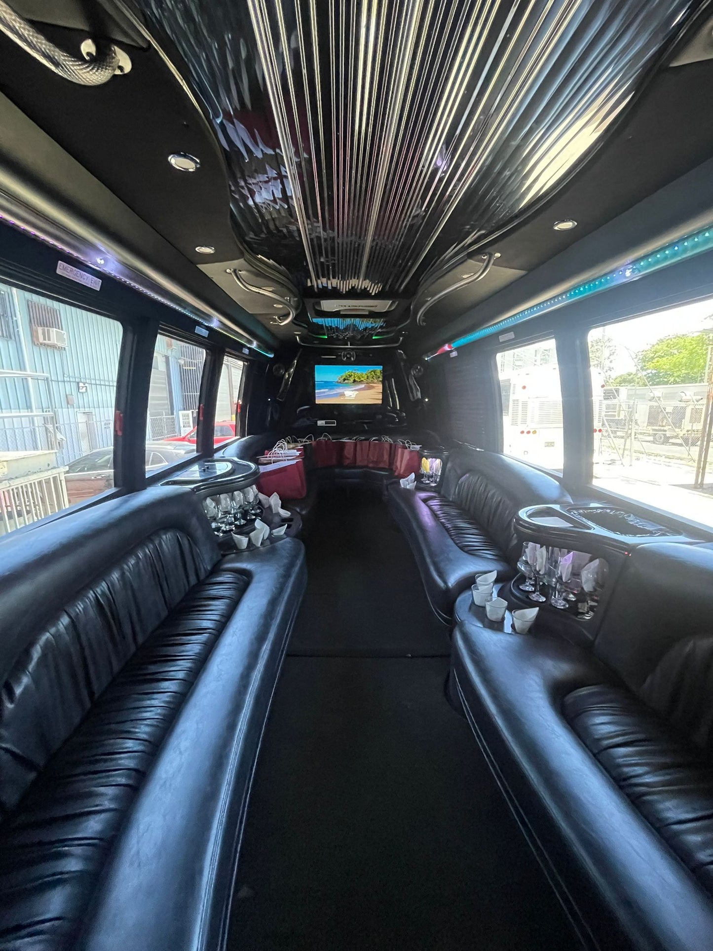 Limo Party Bus
