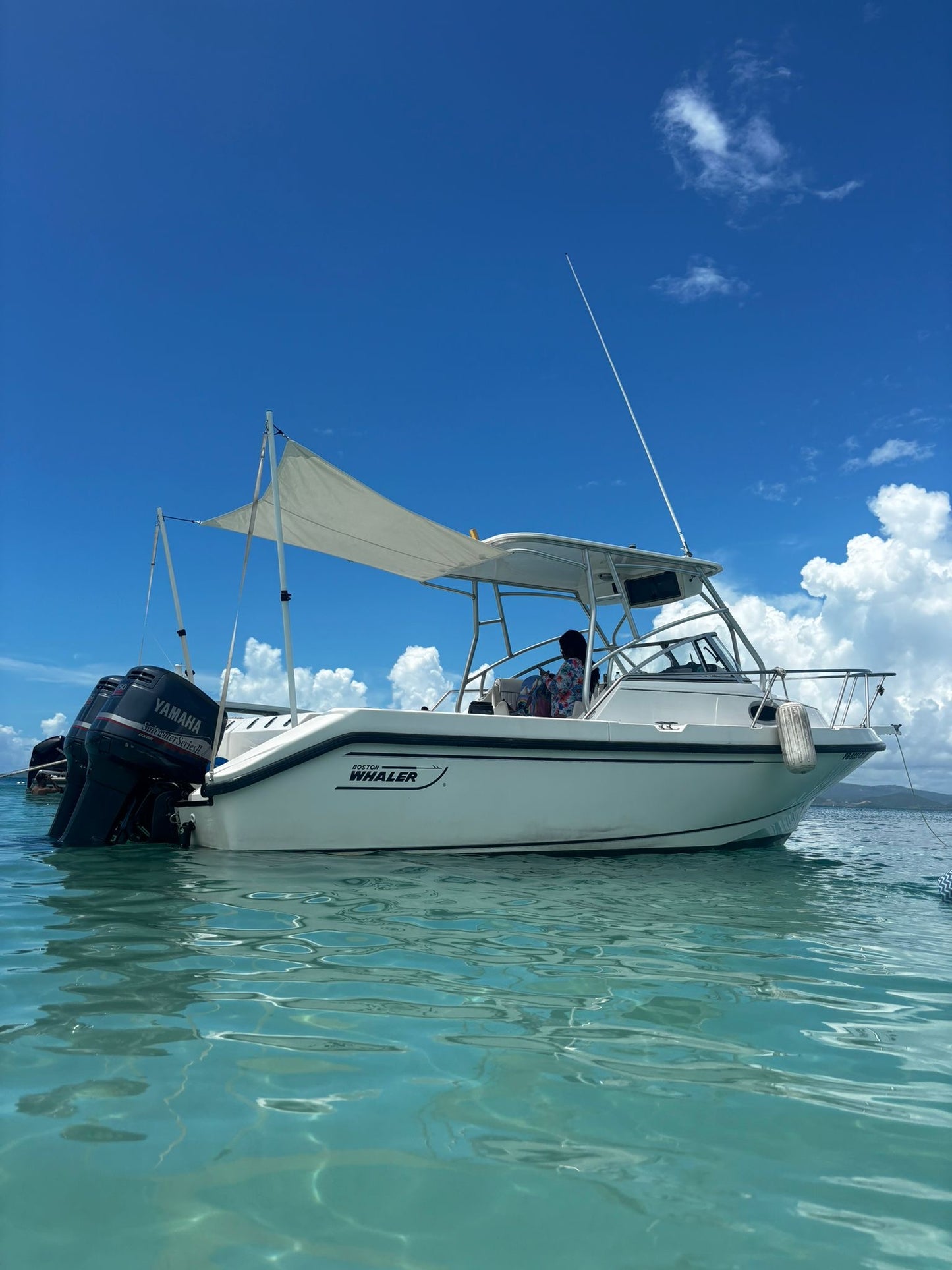 24' Boston Whaler 5-7 hours (6 passengers max)