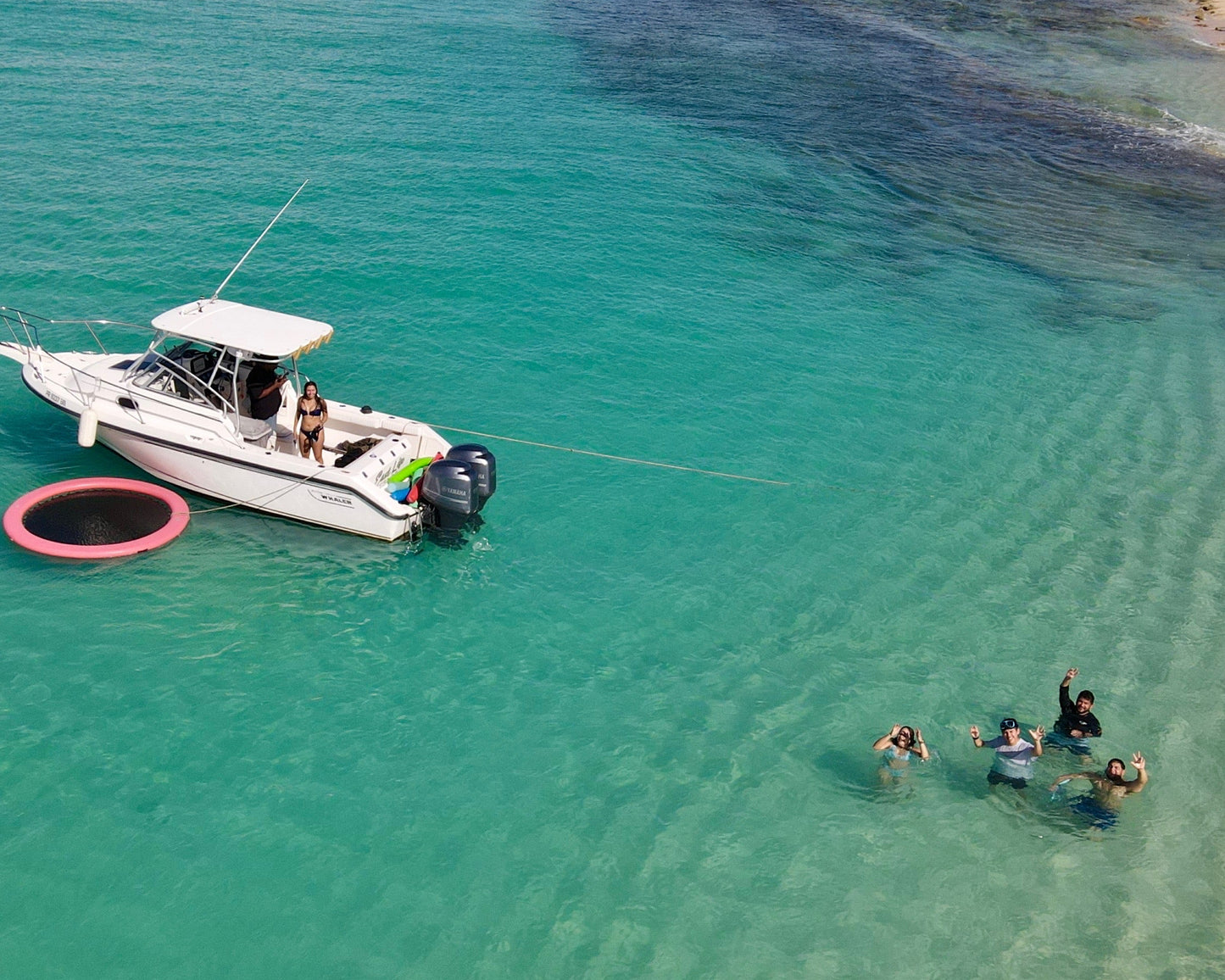 24' Boston Whaler 5-7 hours (6 passengers max)