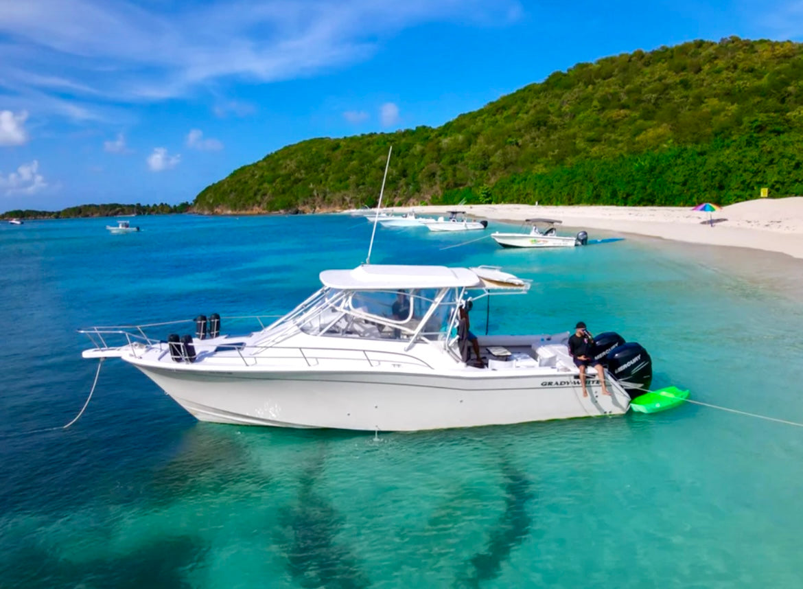 35' Grady White Boat Charter