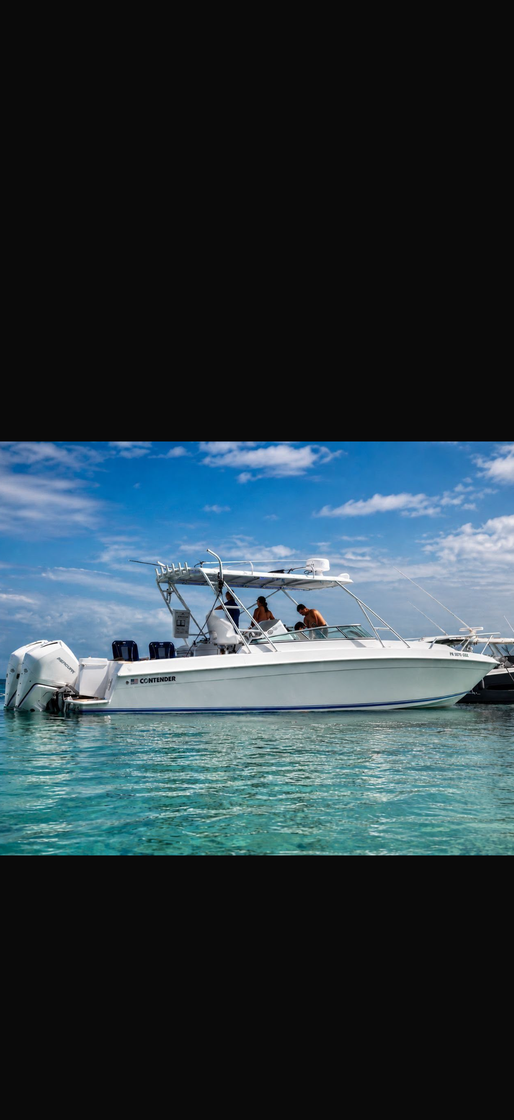 38' Contender (12 passengers max)